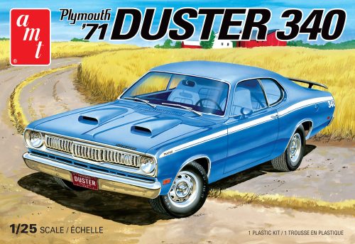 AMT 1118 1971 Plymouth Duster 340 (1/25) autó makett