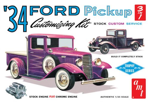 AMT 1120 1934 Ford Pickup (1/25) autó makett