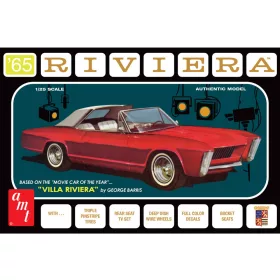   AMT 1121 1965 Buick Riviera (George Barris) autó makett (1/25) autó makett
