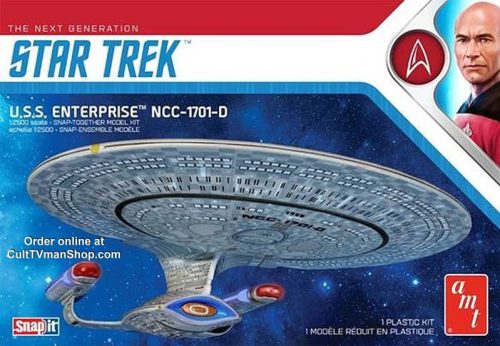 AMT AMT1126 Star Trek U.S.S. Enterprise-D (Snap) 2T (1/2500)