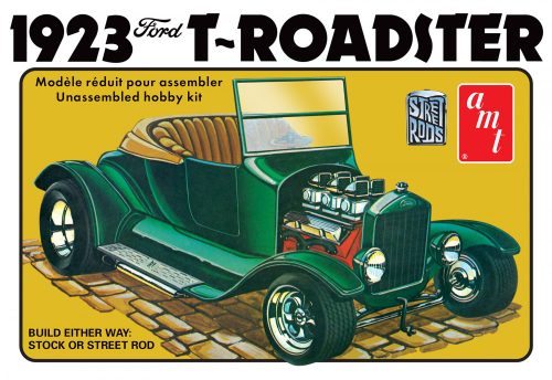 AMT 1130 1923 Ford Model T Roadster Street Rod Series (1/25) autó makett