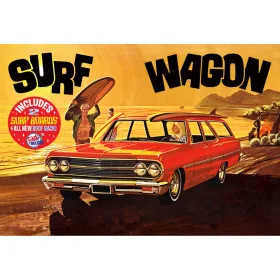   AMT 1131 1965 Chevelle "Surf Wagon" (1/25) autó makett