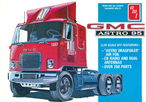 AMT 1140 GMC Astro 95 Semi Tractor (1/25) Kamion makett