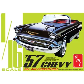 AMT 1159 1957 Chevy Bel Air Convertible (1/16) autó makett