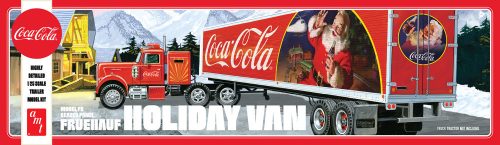 AMT 1165 Fruehauf Holiday Hauler Semi Trailer (Coca-Cola) (1/25) Kamion makett