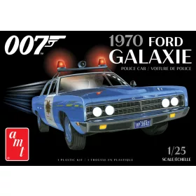 AMT 1172 1970 Ford Galaxie Police Car 2T (1/25) autó makett
