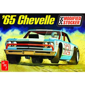 AMT 1177 1965 Chevelle Modified Stocker (1/25) autó makett