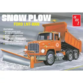 AMT 1178 Ford LNT-8000 Snow Plow (1/25) teherautó makett