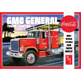   AMT 1179 1976 GMC General Semi Tractor (Coca-Cola) (1/25) Kamion makett