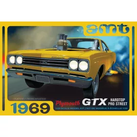   AMT 1180 1969 Plymouth GTX Hardtop Pro Street 2T (1/25) autó makett