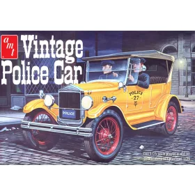 AMT 1182 1927 Ford T Vintage Police Car (1/25) autó makett