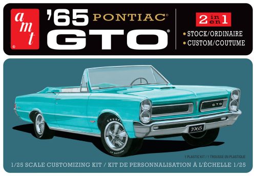 AMT 1191 1965 Pontiac GTO (1/25) autó makett