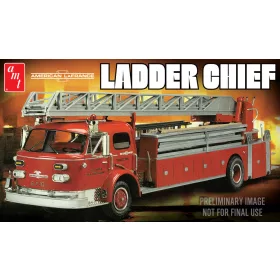   AMT 1204 American LaFrance Ladder Chief Fire Truck (1/25) Tűzoltóautó makett