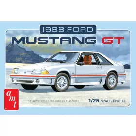 AMT 1216 1/25 1988 Ford Mustang 2T (1/25) autó makett