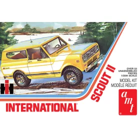   AMT 1248 1977 International Harvester Scout II (1/25) autó makett
