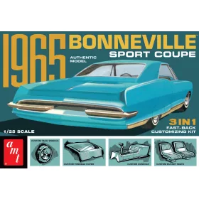 AMT 1260 1965 Pontiac Bonneville (1/25) autó makett
