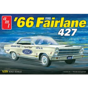 AMT 1263 1966 Ford Fairlane 427 (1/25) autó makett