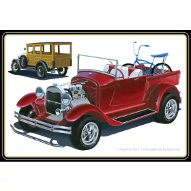 AMT 1269 1929 Ford Woody Pickup (1/25) autó makett