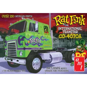   AMT 1291 IH Transtar CO-4070A Tractor Hauler - Rat Fink (1/25) Kamion makett