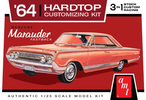 AMT 1294 1964 Mercury Marauder Hardtop (1/25) autó makett