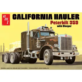   AMT 1327 Peterbilt 359 California Hauler w/Sleeper (1/25) Kamion makett