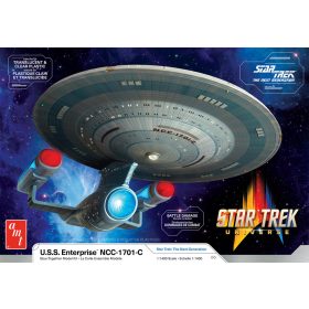   AMT 1332 Star Trek U.S.S. Enterprise NCC-1701-C (1/1400) űrhajó makett