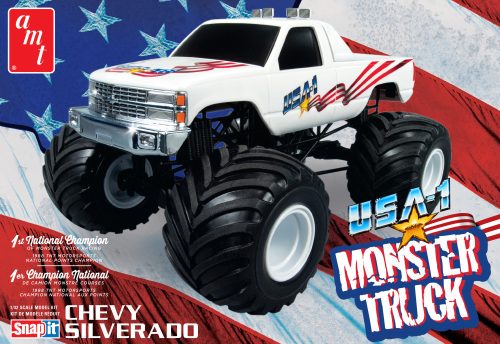 AMT 1351 USA-1 Monster Truck 2T (1/32) makett autó