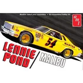   AMT 1352 Lennie Pond 1974 Chevy Malibu Stock Car (1/25) makett autó