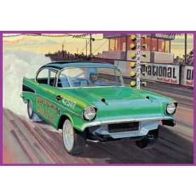   AMT 1360 1957 Chevy Bel Air "Pepper Shaker" Silent Box (1/25) makett autó