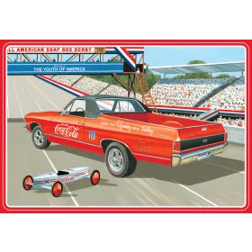 AMT 1362 1968 Chevy El Camino SS (1/25) makett autó