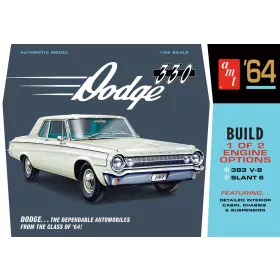 AMT 1366 1964 Dodge 330 (1/25) makett autó