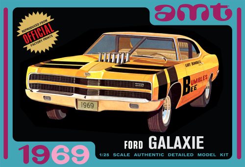 AMT AMT1373 1969 Ford Galaxie Hardtop (1/25)