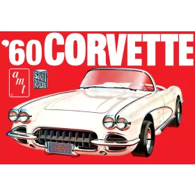 AMT 1374 1960 Chevrolet Corvette (1/25) makett autó