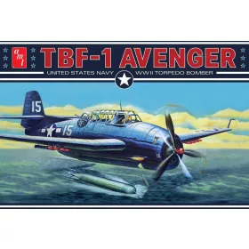 AMT 1377 1/48 TBF Avenger (1/48) Harci repülőgép makett