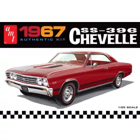 AMT 1388 1967 Chevrolet Chevelle SS396 (1/25) makett autó