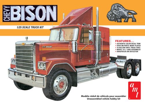 AMT 1390 Chevrolet Bison Conventional Tractor (1/25) Kamion makett