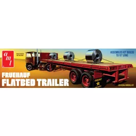 AMT 1399 Fruehauf Flatbed Trailer (1/25) Kamion makett
