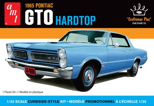 AMT 1410 1965 Pontiac GTO Hardtop Craftsman Plus (1/25) makett autó