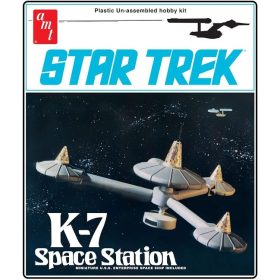 AMT 1415 Star Trek K-7 SPACE STATION (1/600) űrhajó makett