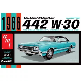 AMT 1432 1966 Olds 442 Hardtop (1/25) makett autó