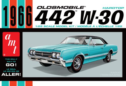 AMT AMT1432 1966 Olds 442 Hardtop (1/25)