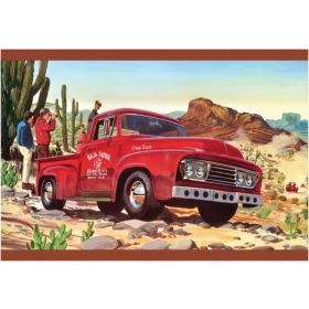   AMT 1505 1953 Ford Pickup "Baja Patrol" (1/25) autó makett
