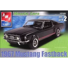 AMT 31550 1967 Mustang Fastback (1/25) makett autó