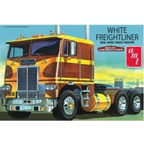 AMT 620 White Freightliner Duel Dri (1/25) Kamion makett