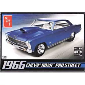 AMT 636 1966 Chevrolet Nova pro street (1/25) makett autó