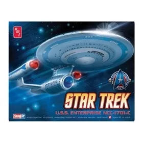 AMT 661L Star Trek Enterprise 1701-C (1/25) űrhajó makett