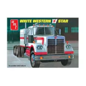 AMT 724 White Western Star (1/25) makett autó