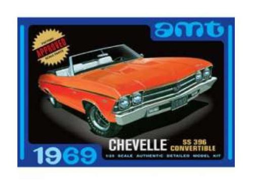 AMT 823 1969 Chevrolet Chevelle Convertible (1/25)