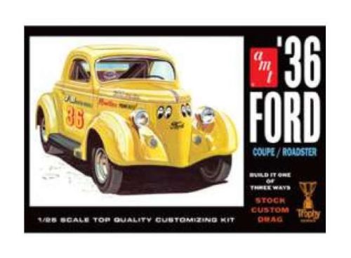 AMT 824 1936 Ford Coupe (1/25) makett autó