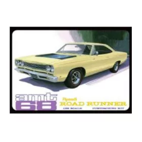 AMT 849 1968 Plymouth Roadrunner (1/25) makett autó